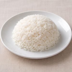 Steamed rice