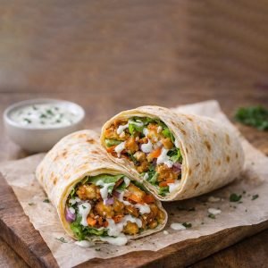 Vegan thai Burrito