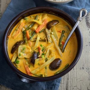 Vegetable malaysian curry
