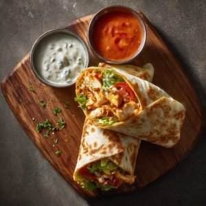 teriyaki chicken burrito