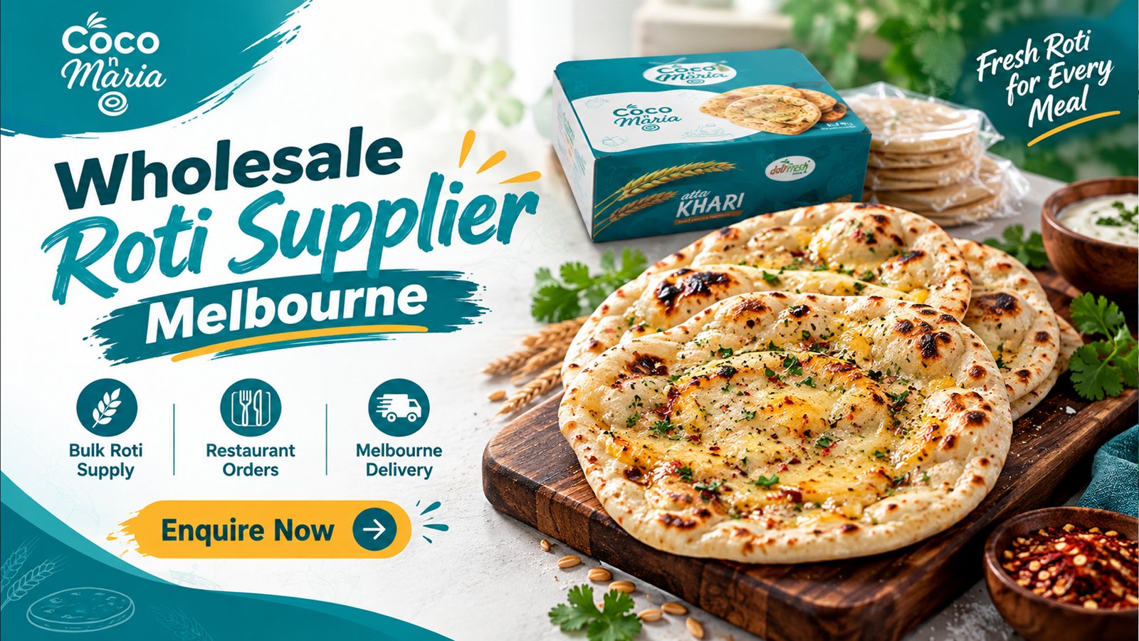 Wholesale Roti Supplier Melbourne